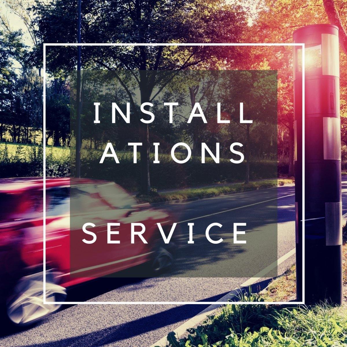 Installations-Service für Blitzerwarner - BLTZR WRNR