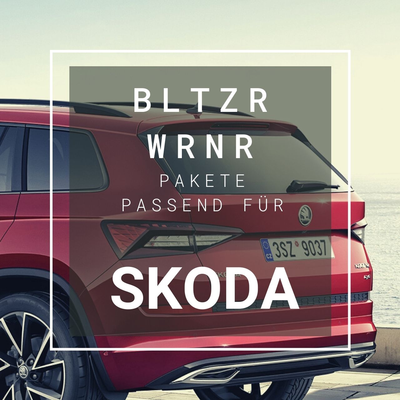 SKODA Blitzerwarner Pakete - BLTZR WRNR